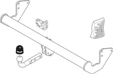 Фаркоп Brink для Mercedes Vito (W639) 2005-2014 459000 в 