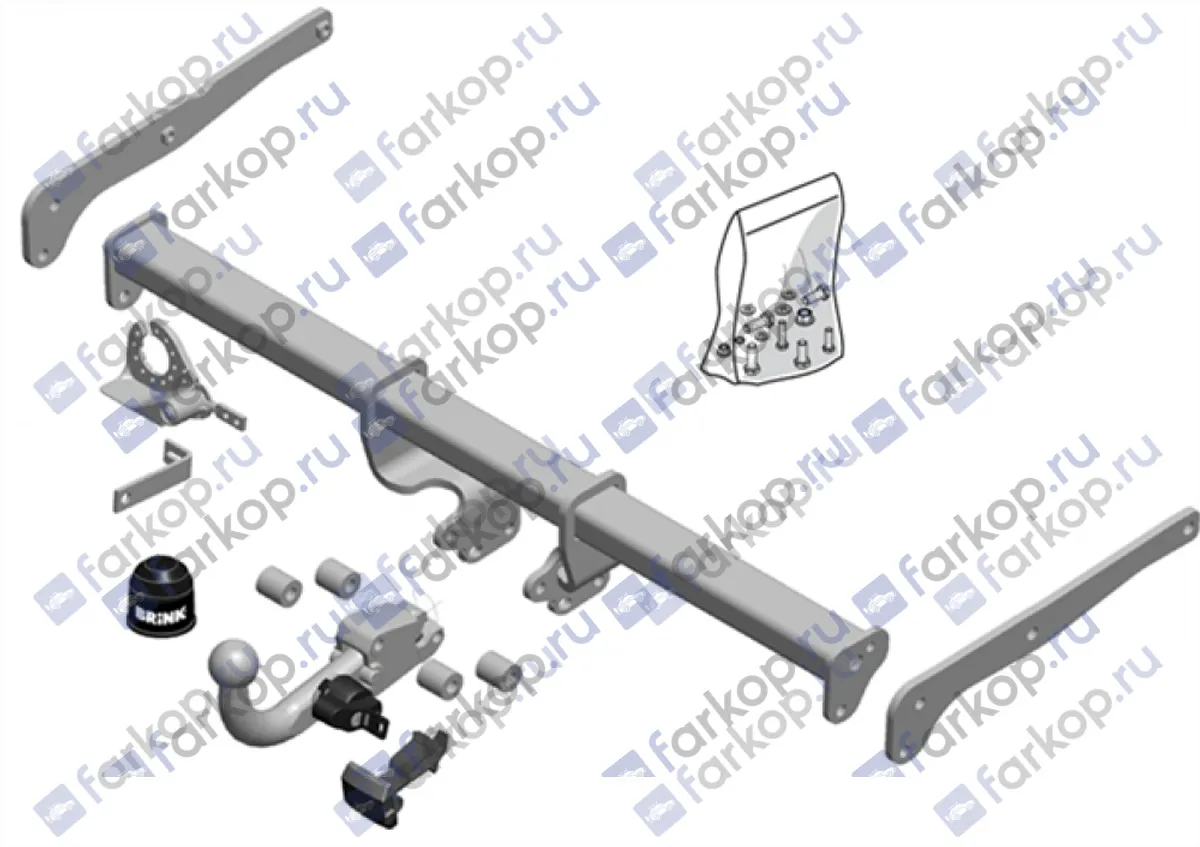 Фаркоп Brink для Suzuki Vitara 2015- 601700 в 