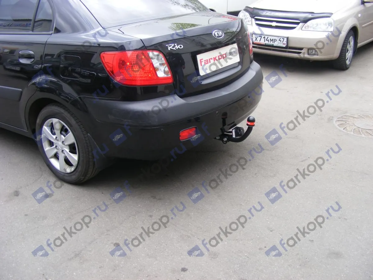 Фаркоп Oris для Kia Rio (седан) 2005-2009 4239-A в 