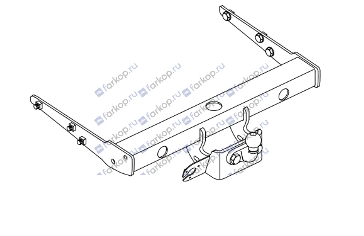 Фаркоп Westfalia для Volkswagen Caravelle T6 2015- 321681600001 в 