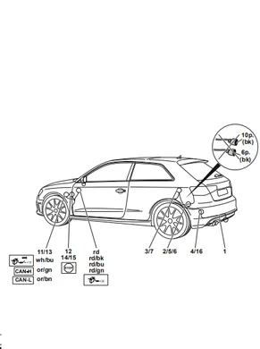 Электрика фаркопа Westfalia (7 pin) для Skoda Kodiaq 2016- 305408300107 в 