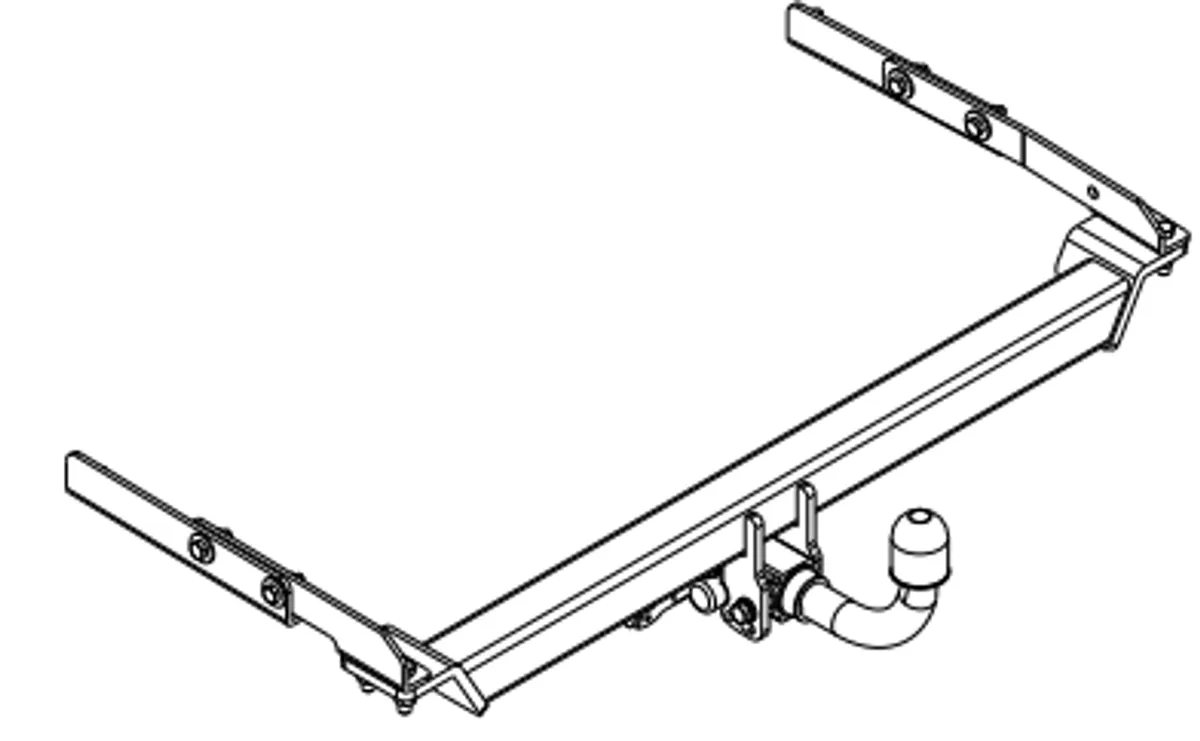 Фаркоп Auto-Hak для Mercedes C-class 1993-2000 D 14A в 