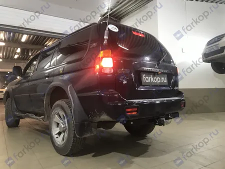 Фаркоп Лидер Плюс для Mitsubishi Pajero Sport 1998-2008 M107-F в 