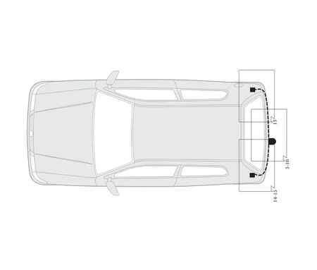 Электрика фаркопа Hak-System (7 pin) для Volkswagen Polo 2001-2005 12270500 в 