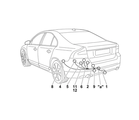 Электрика фаркопа Westfalia (7 pin) для Volvo S80 2006-2016 320543300107 в 