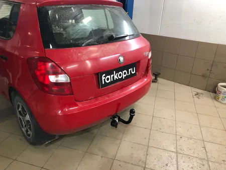 Фаркоп Лидер Плюс для Skoda Fabia (хетчбек) 2007-2015 Арт. S102-A S102-A в Санкт-Петербург
