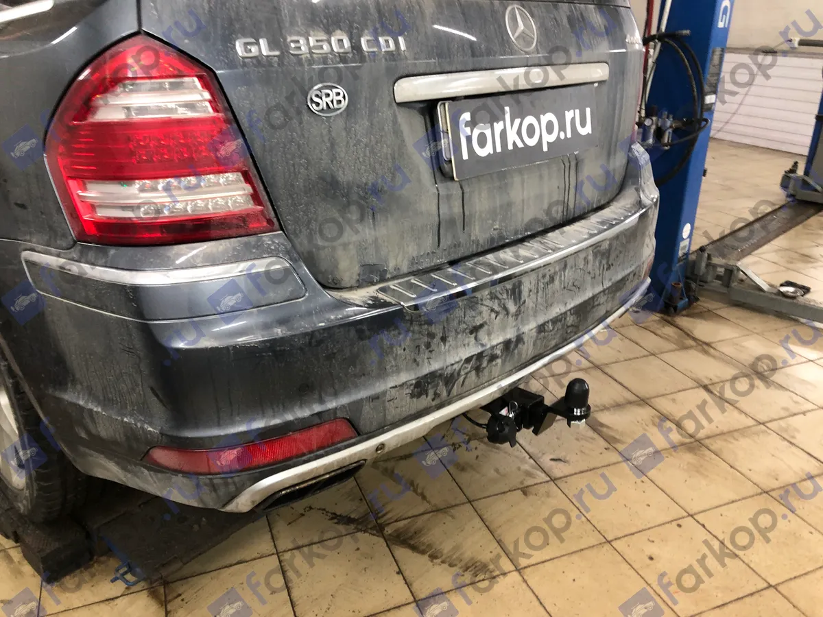 Фаркоп Уникар для Mercedes GL-class 2006-2012 27271A в 