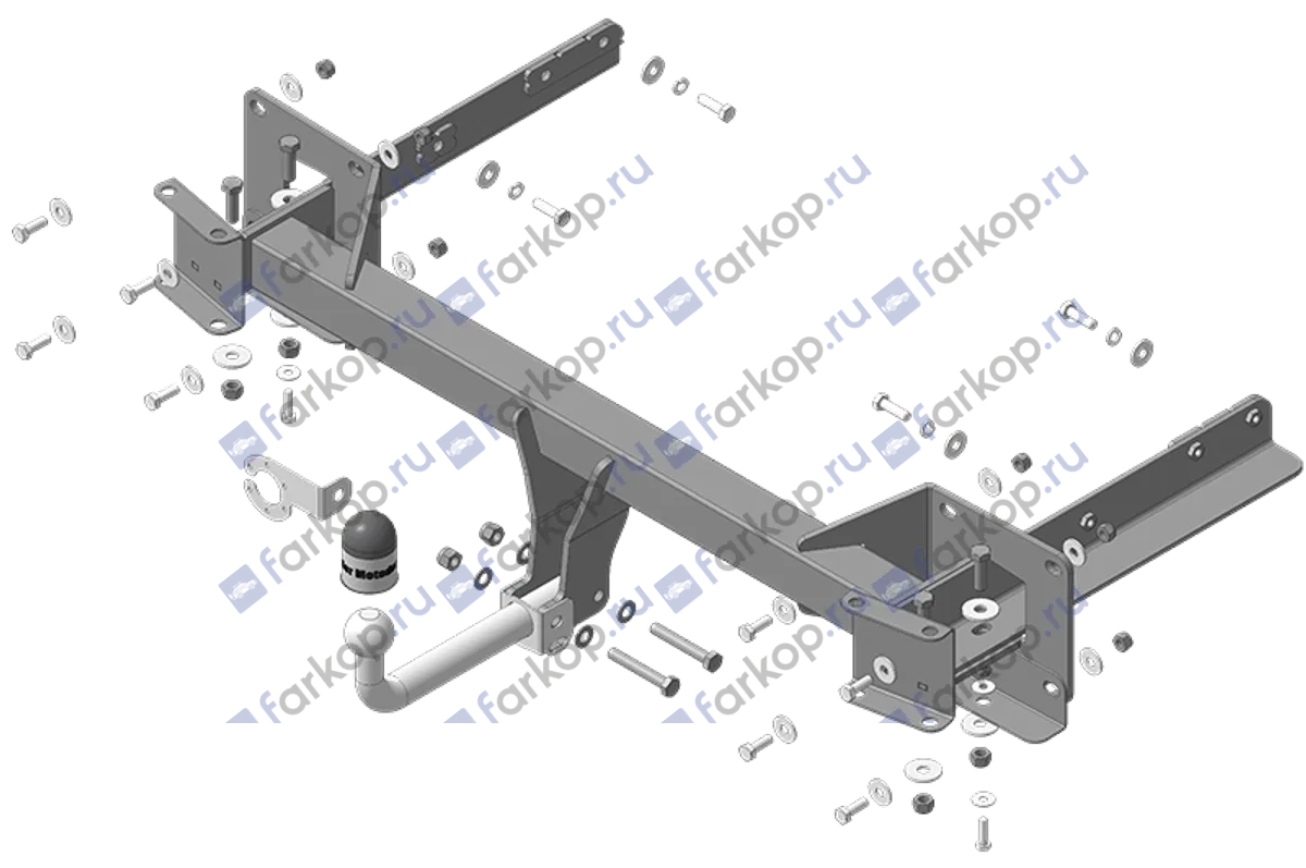 Фаркоп Motodor для Mercedes GL-class 2012-2016 91205-A в 