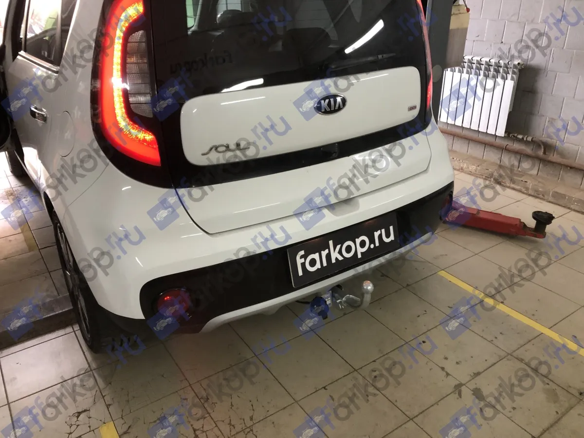 Фаркоп Лидер Плюс для Kia Soul 2014-2019 K122-BA в 