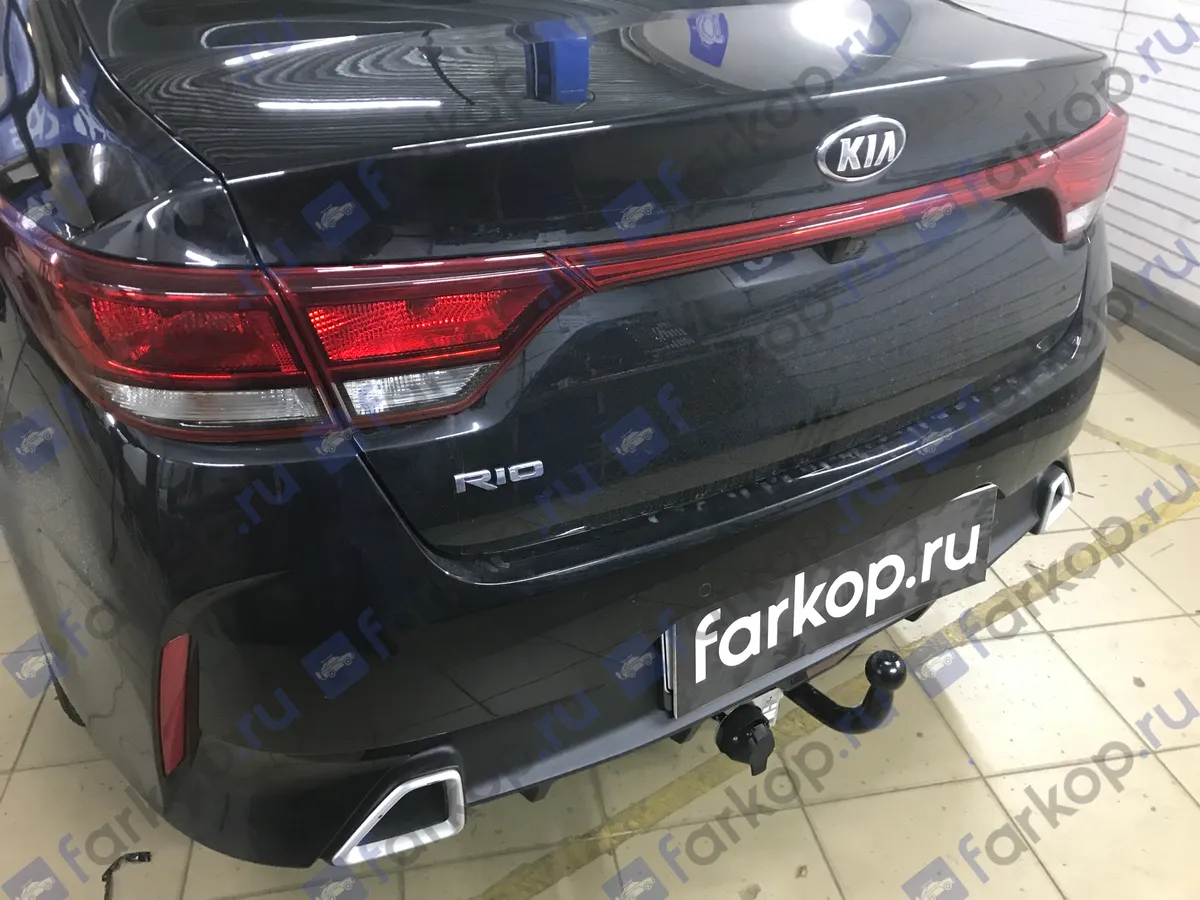 Фаркоп Лидер Плюс для Kia Rio (седан) 2020-  K135-A в 