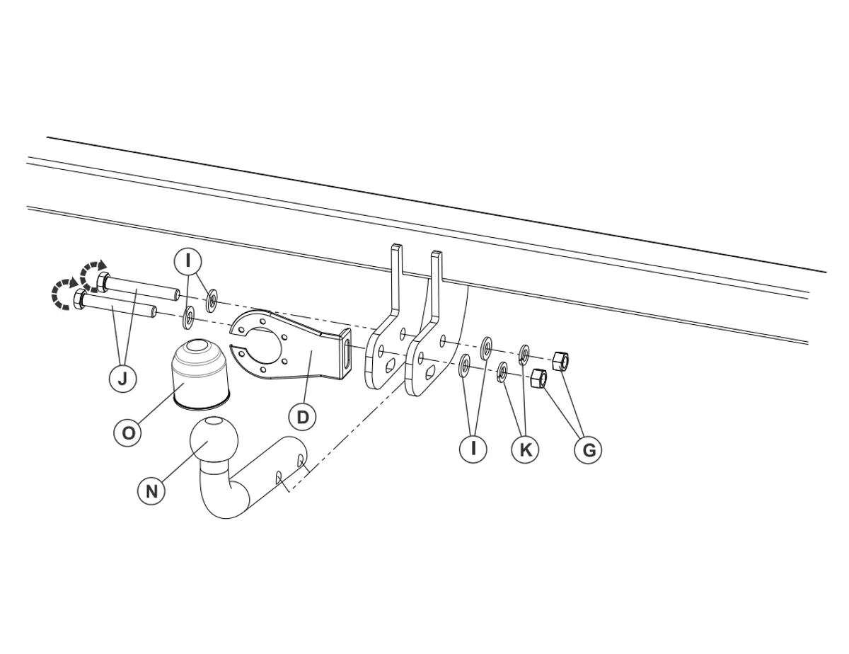 Фаркоп Sheriff для Mazda CX-5 2017- 3464.12 V1 в 