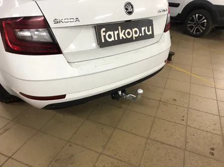 Фаркоп Лидер Плюс для Skoda Octavia (лифтбек) 2013-2020 Арт. S108-BA S108-BA в Санкт-Петербург