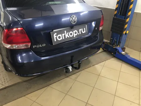 Фаркоп Лидер Плюс для Volkswagen Polo (седан) 2010-2020 V125-A в Санкт-Петербург