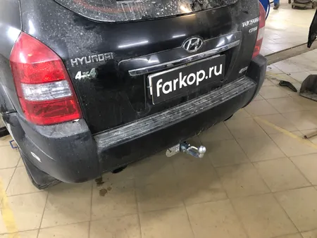 Фаркоп Лидер Плюс для Hyundai Tucson 2004-2010 H204-BA в Санкт-Петербург