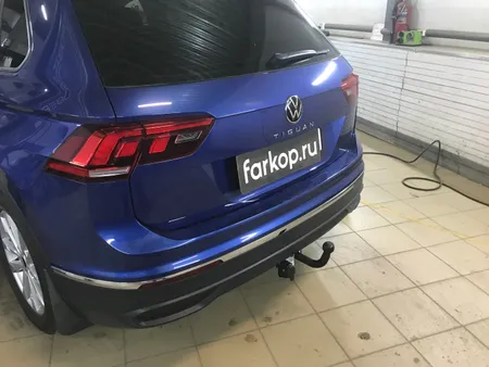 Фаркоп Лидер Плюс для Volkswagen Tiguan 2017- V123-A в Санкт-Петербург