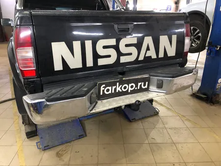 Фаркоп Лидер Плюс для Nissan NP300 2008-2015, (для а/м со ступенькой, без ступеньки) Арт. N113-A N113-A в Санкт-Петербург