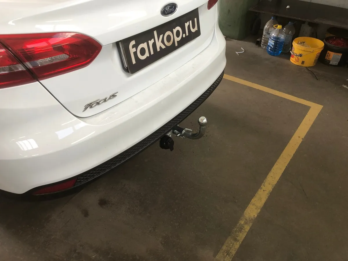 Фаркоп Лидер Плюс для Ford Focus (седан) 2011-2018 F102-BA в Санкт-Петербург