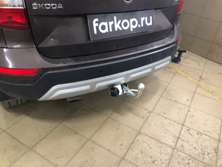 Фаркоп Лидер Плюс для Skoda Yeti 2009-2018 V123-BA в Санкт-Петербург