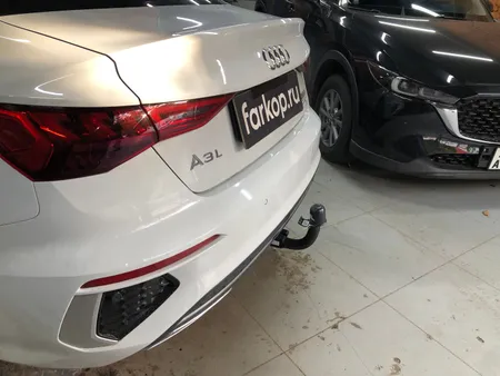 Фаркоп Steinhof для Audi A3 (седан, хетчбек) 2020- Арт. A-126 A-126 в Санкт-Петербург