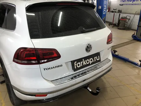 Фаркоп Oris для Volkswagen Touareg 2010-2018, кроме R-Line 3555-D2 в Санкт-Петербург