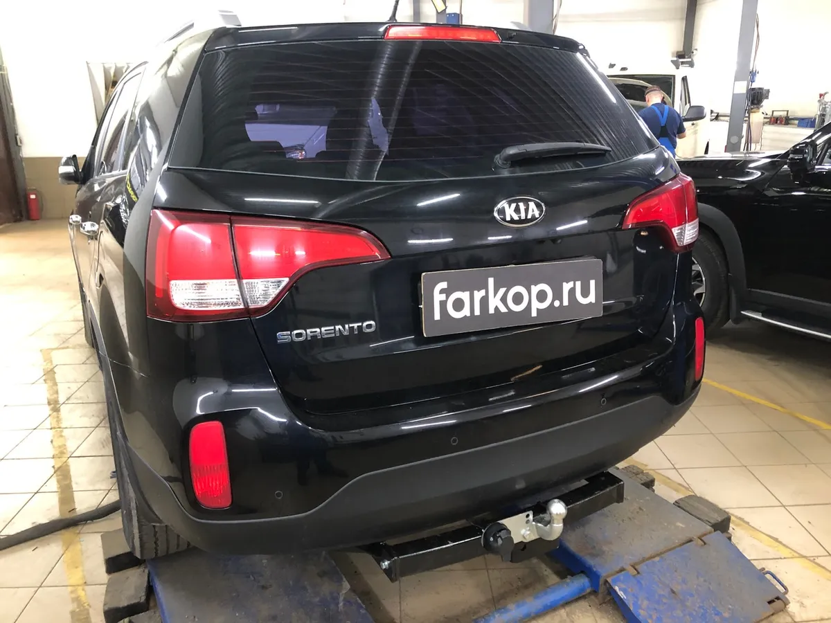 Фаркоп Лидер Плюс для Kia Sorento 2012-2021 H224-F в Санкт-Петербург
