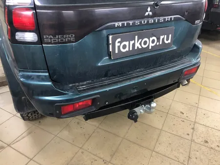 Фаркоп Лидер Плюс для Mitsubishi Pajero Sport 1998-2008 M107-F в Санкт-Петербург