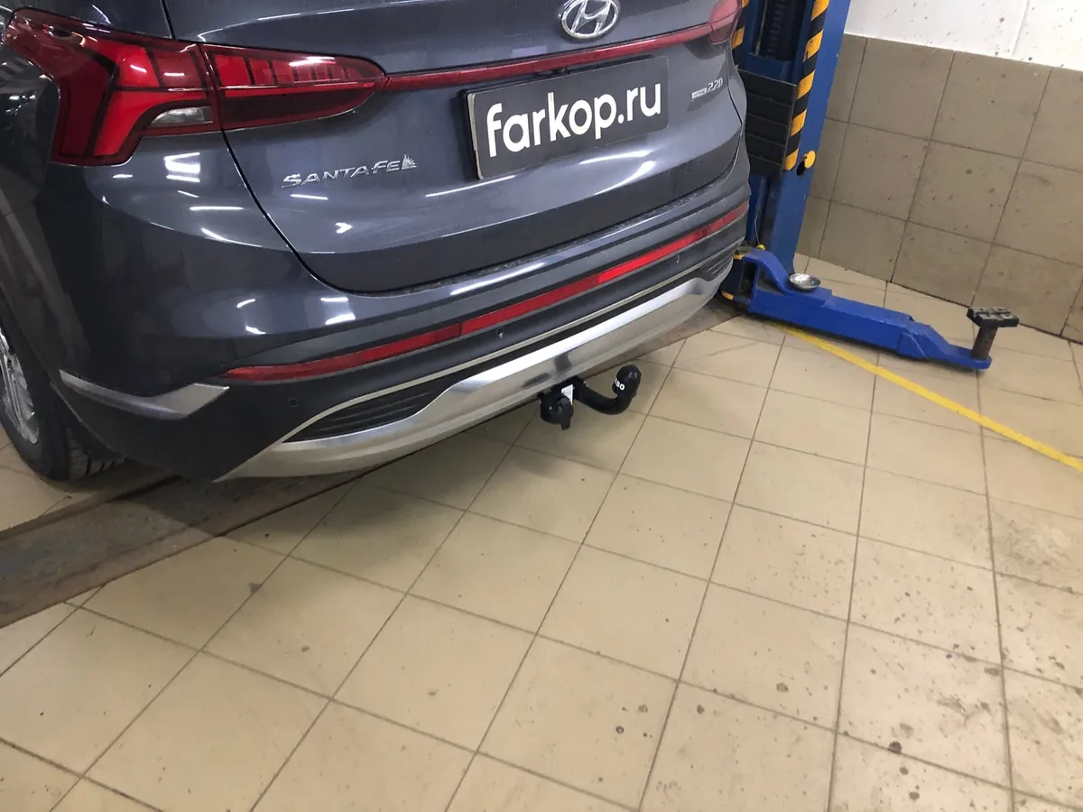 Фаркоп Oris для Hyundai Santa Fe 2020-2024 6768-A в Санкт-Петербург