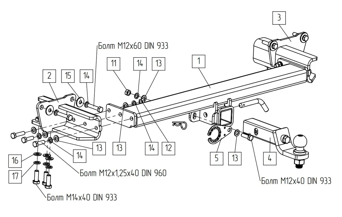 Фаркоп TowRus для Land Range Range Rover 2022- 119275 в Санкт-Петербург Фаркоп TowRus для Land Range Range Rover 2022- 119275 в Санкт-Петербург