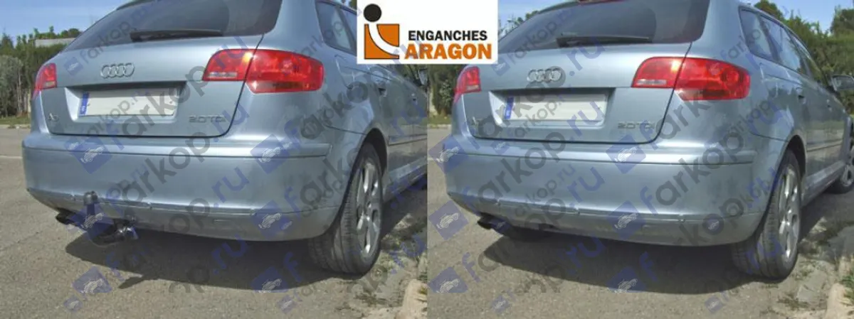 Фаркоп Aragon для Audi A3 (sportback) 2004-2008 E0402BV в 