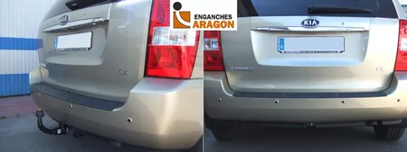 Фаркоп Aragon для Kia Carnival (MB) 2006-2014 E3005AV в 