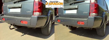 Фаркоп Aragon для Jeep Commander 2005-2011 E2903DV в 