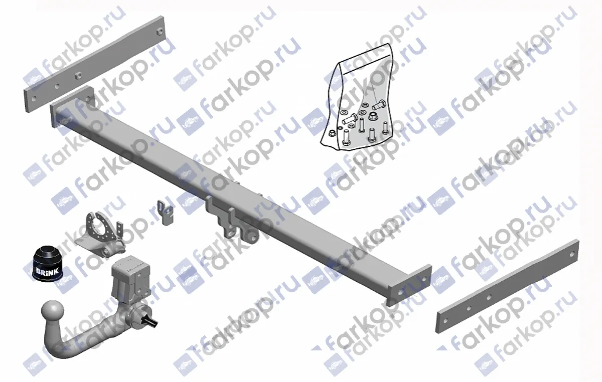 Фаркоп Brink для Audi Q3 2011-2017 604000 в 