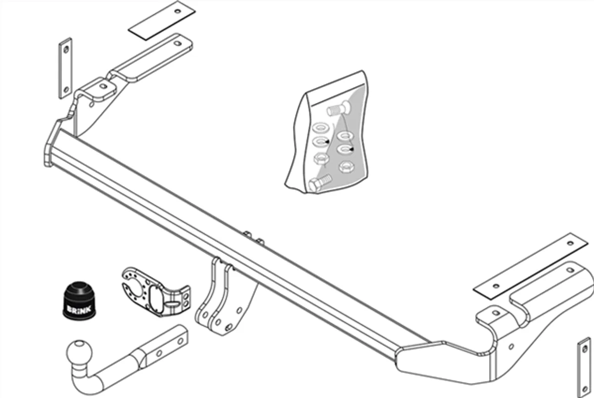 Факроп Brink для Citroen C5 (хэтчбек) 2004-2008 447200 в 