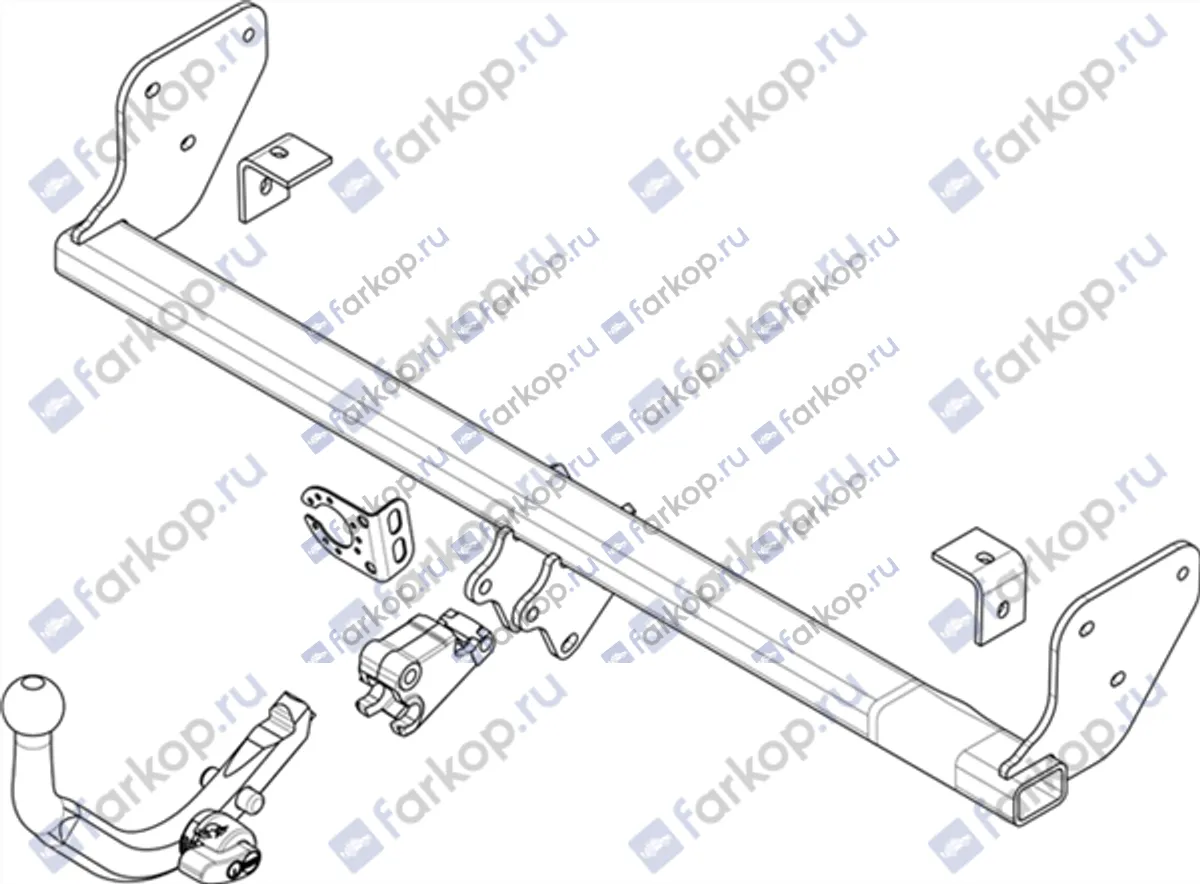 Фаркоп Brink для Hyundai i30 (хетчбек) 2007-2011 534400 в 