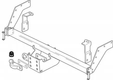 Фаркоп Brink для Mazda B2500 1999-2006 482600 в 