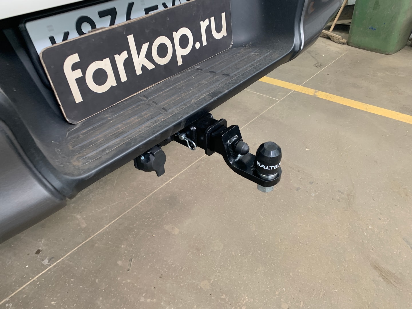 Установили фаркоп TowRus для Toyota Hilux 2015-2026 г. в. Установили фаркоп TowRus для Toyota Hilux 2015-2026 г. в.