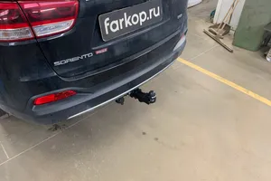 Установили фаркоп TowRus для Kia Sorento Prime 2015-2018 г.в.