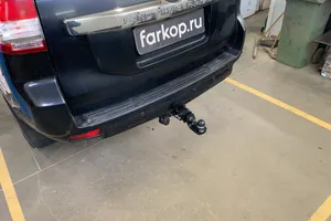Установили фаркоп TowRus для Toyota Land Cruiser Prado J150 2015 г.в.