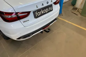 Установили фаркоп Oris для Lada Vesta 2023-2026 г.в.