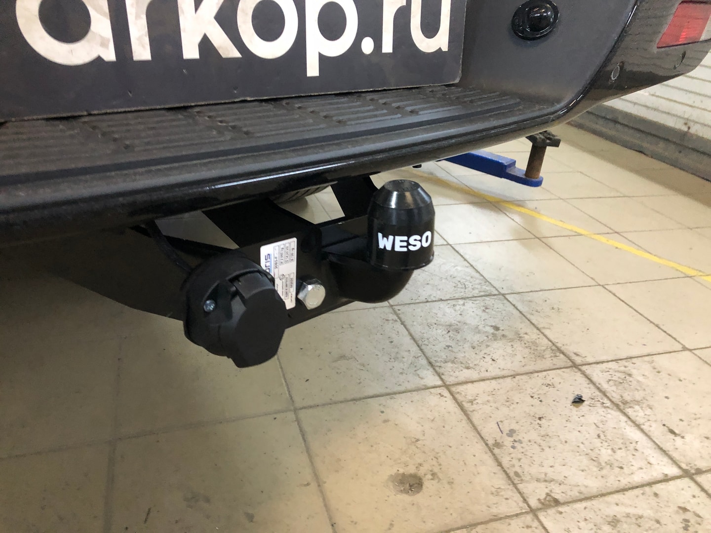 Установили фаркоп Oris для Sollers ST8 2026 г. в.