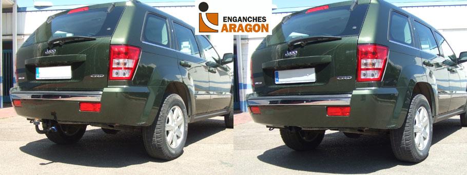 Фаркоп Aragon для Jeep Grand Cherokee 2005-2010 E2903DV в 