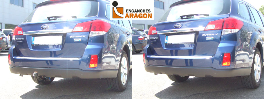 Фаркоп Aragon для Subaru Outback 2010-2015 Арт. E6004AV E6004AV в 