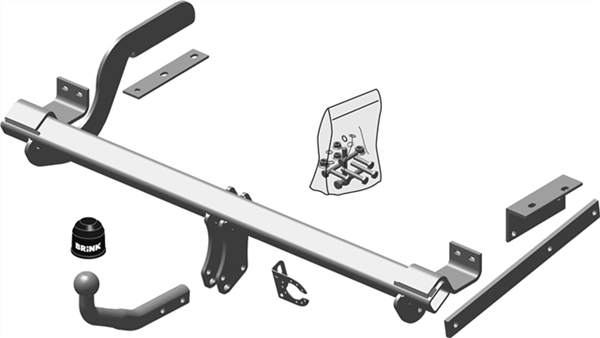 Фаркоп Brink для Peugeot 3008 2009-2016 Арт. 518900 518900 в 
