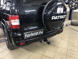Установили фаркоп Berg для Uaz Patriot 2005-2025 г.в.