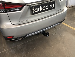 Установили фаркоп TowRus для Lexus RX 2015-2022 г.в.