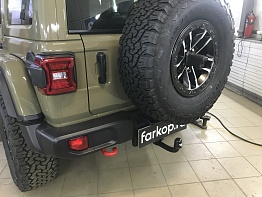 Установили фаркоп Steinhof для Jeep Wrangler 2017-2025 г.в.