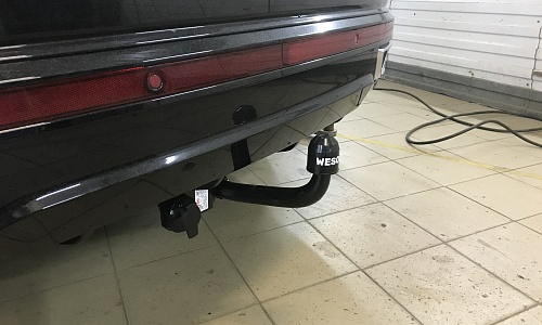 Установили фаркоп Oris для Volkswagen Teramont X 2021-2025 г.в.