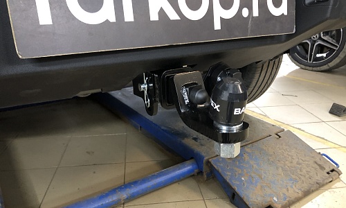 Установили фаркоп TowRus для Jetour T2 2023-2025 г.в.