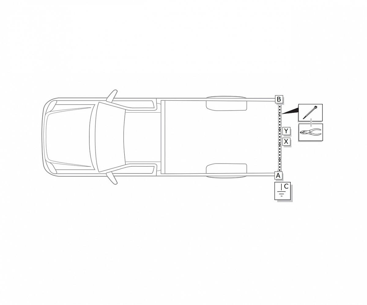 Электрика фаркопа Brink (7 pin) для Toyota Hilux 2010-2015 753931 в 