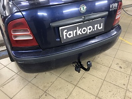 Установили фаркоп Baltex для Skoda Octavia 1996-2004 г.в.